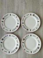 Wedgwood Windsor Christmas 4 borden in nieuwstaat!!, Antiek en Kunst, Antiek | Servies compleet, Ophalen of Verzenden