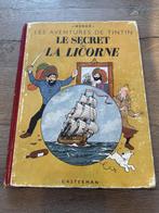 Origineel stripboek Kuifje Le secret licorne Caster 1943, Boeken, Stripboeken, Eén stripboek, Ophalen of Verzenden, Gelezen, Hergé