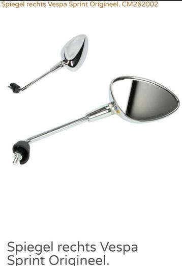 Vespa Sprint Spiegel Rechts - Origineel beschikbaar voor biedingen