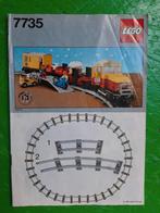 LEGO 12V trein 7735, Kinderen en Baby's, Speelgoed | Duplo en Lego, Ophalen of Verzenden, Gebruikt, Complete set, Lego