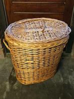 rotan mand, Huis en Inrichting, Woonaccessoires | Schalen en Manden, Overige materialen, Rond, Gebruikt, Mand