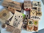 Houten stempels diverse merken oa SU, Hero Arts, PSX, Ophalen of Verzenden, Gebruikt, Houten stempel