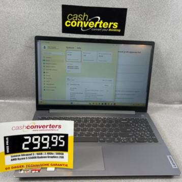 Lenovo Ideapad 3 | 16GB | AMD 5 5500U Radeon Graph | 381663 beschikbaar voor biedingen