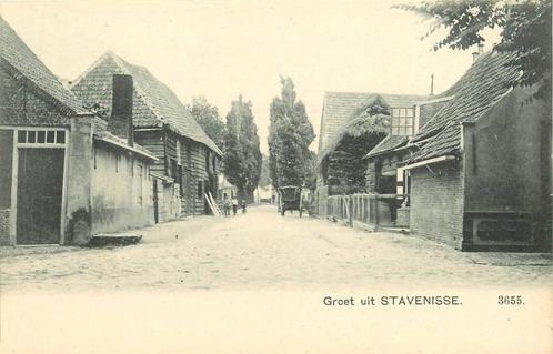 (388-168-029) Stavenisse Groet uit, Verzamelen, Ansichtkaarten | Nederland, Zeeland, Verzenden
