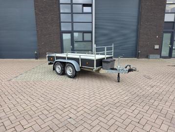 2x hapert tandemasser bakwagen 2.50m x 1.30m en 3.00m x 1.30 beschikbaar voor biedingen