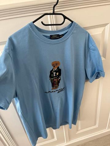 Ralph Lauren Polo Bear T-shirt Lichtblauw beschikbaar voor biedingen