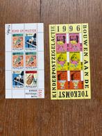 kinderpostzegels vellen uit 1992 en 1996, Ophalen of Verzenden, Na 1940, Postfris