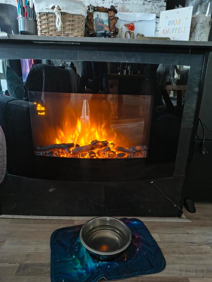 Elektrische Sfeerhaard - 3 standen vlammenspel, Huis en Inrichting, Kachels, Ophalen