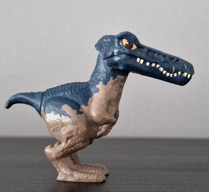 Jurassic World Happy Meal Dino Baryonyx, Kinderen en Baby's, Speelgoed | Actiefiguren, Gebruikt, Ophalen of Verzenden