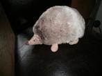 ikea egel bruin velours harig bruine rug geborduurde ogen, Kinderen en Baby's, Speelgoed | Knuffels en Pluche, Ophalen of Verzenden
