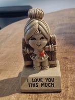 Vintage Paula beeldje - I Love You Thuis Much, Ophalen of Verzenden, Gebruikt