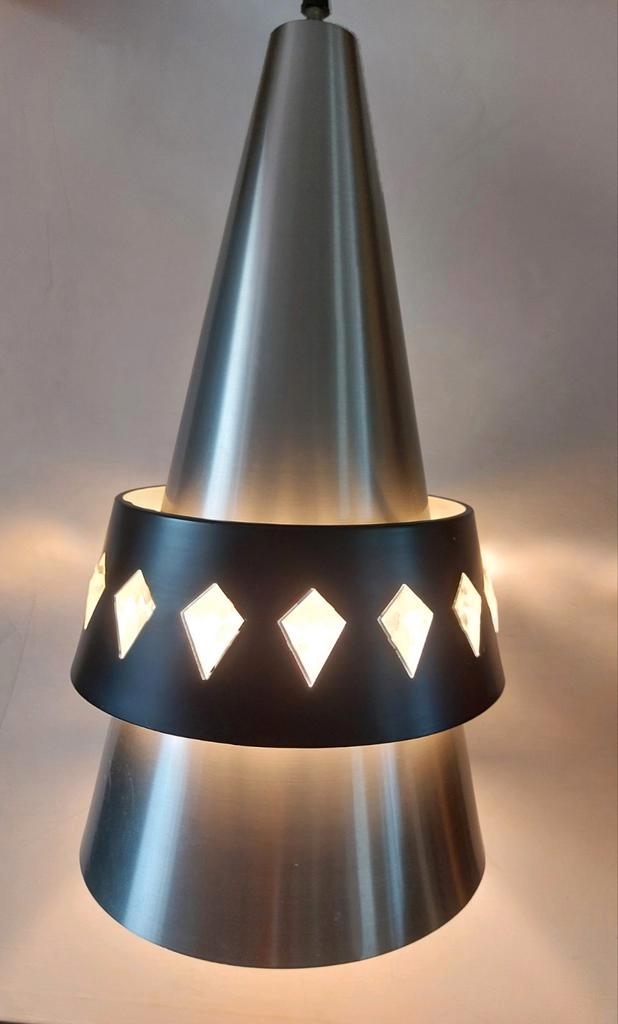 Vintage space Corona Fog en Mörup kegel hanglamp, Antiek en Kunst, Curiosa en Brocante, Ophalen of Verzenden