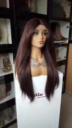 Basic Lace Pruik: Donker bruin, stijl 80cm lang., Nieuw, Ophalen of Verzenden, Pruik of Haarverlenging