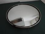 Ouderwetse ronde bolle spiegel, Minder dan 50 cm, Rond, Ophalen of Verzenden, Zo goed als nieuw