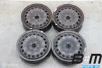 Originele 15 inch stalen velgen VW Polo 2G 2Q0601027A, Auto-onderdelen, Banden en Velgen, Gebruikt, Velg(en)