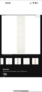 2 x IKEA Pax Deur Bergsbo Perfect voor je kledingkast!, Minder dan 80 cm, Binnendeur, Ophalen of Verzenden, Zo goed als nieuw