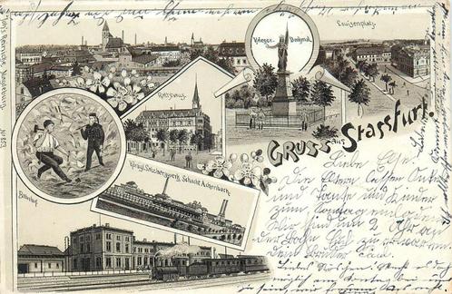 (701-272-043) Stassfurt Litho, Verzamelen, Ansichtkaarten | Buitenland, Duitsland, Verzenden