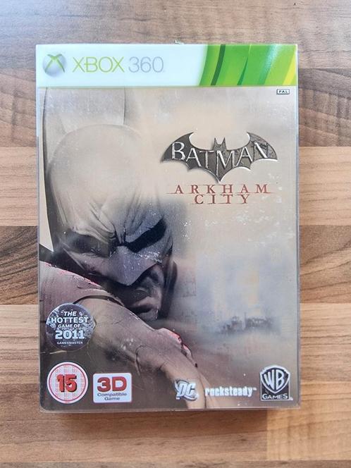 Batman Arkham city Steelbook, Spelcomputers en Games, Games | Xbox 360, Zo goed als nieuw, Avontuur en Actie, 1 speler, Vanaf 18 jaar