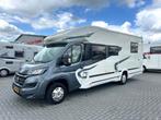 Fiat Chausson Flash 718 eb queensbed/hefbed/2015/2xAirco, 7 tot 8 meter, Diesel, Half-integraal, Tot en met 5