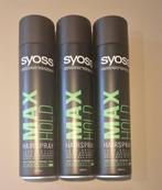 Syoss MAX hold Hairspray 400ml, Ophalen of Verzenden, Nieuw, Haarverzorger of -hersteller