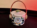 Handpainted jampot, Antiek en Kunst, Antiek | Keramiek en Aardewerk, Ophalen of Verzenden
