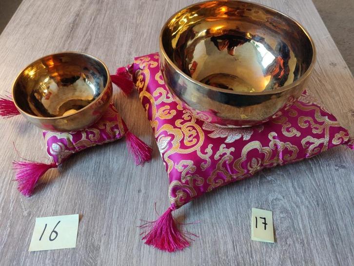 Klankschaal / singing bowl veel keuze, Muziek en Instrumenten, Percussie, Nieuw, Overige soorten, Ophalen of Verzenden