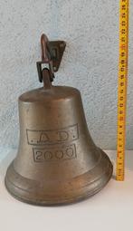 Bronzen Scheepsbel A.D. 2000, Ophalen of Verzenden, Brons
