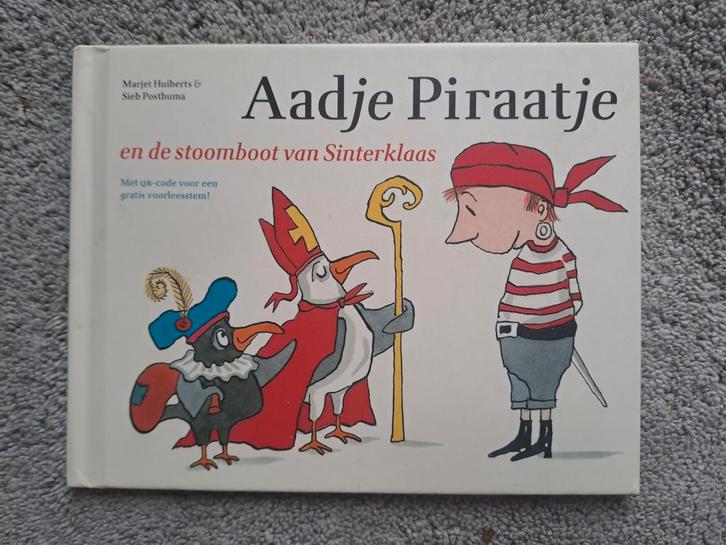 Aadje Piraatje en de stoomboot van Sinterklaas, Boeken, Kinderboeken | Jeugd | onder 10 jaar, Zo goed als nieuw, Fictie algemeen