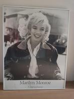Poster in glas "Marilyn Monroe", Ophalen, Rechthoekig Staand, Met lijst, A1 t/m A3