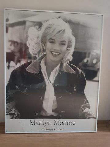 Poster in glas "Marilyn Monroe"  beschikbaar voor biedingen