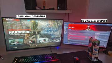 LG UltraGear 32GR93U-B (4K, 144 hz) vanaf 300 euro beschikbaar voor biedingen