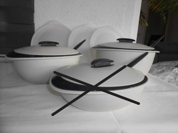 Tupperware Iso Thermo Duo 3,5L-4,3L Wit-zwart NIEUW beschikbaar voor biedingen