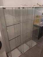 3 Vitrinekasten Detolf van de IKEA, Huis en Inrichting, Woonaccessoires | Kamerschermen, Ophalen, Zo goed als nieuw