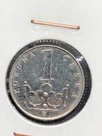 Tsjechië 1 kroon 1993, Postzegels en Munten, Munten | Europa | Niet-Euromunten, Ophalen of Verzenden