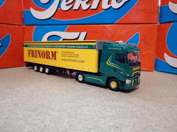 Renault zeiloplegger Frinorm Tekno, Hobby en Vrije tijd, Modelauto's | 1:50, Nieuw, Bus of Vrachtwagen, Tekno, Ophalen of Verzenden