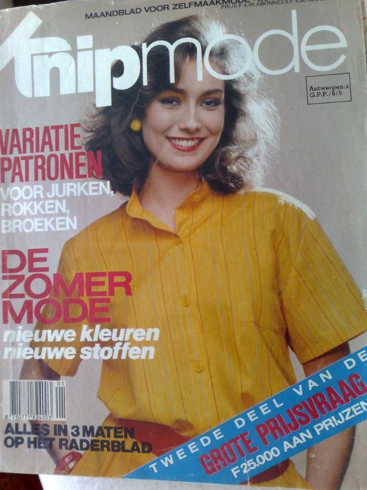 Knipmode zelfmaakmode maart nr. 3 / 1983, Hobby en Vrije tijd, Kledingpatronen, Gebruikt, Knipmode, Verzenden