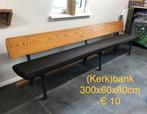 Lange (kerk)bank, Ophalen, Gebruikt