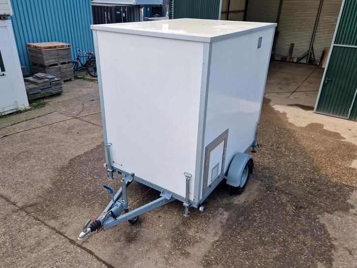 Mobiele badkamer aanhanger / tijdelijke badkamer, Doe-het-zelf en Verbouw, Geisers en Boilers, Gebruikt, Ophalen