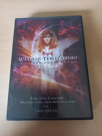 Within Temptation - Mother Earth Tour 2 DVD + CD beschikbaar voor biedingen