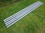 2x Verzinkte stalen buizen / palen - Ø 60mm x 3mm L= 2510mm, Ophalen, Overige materialen, 2 tot 4 meter, 60 tot 80 mm