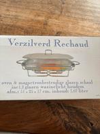 Verzilverde Rechaud - Nieuw in doos!, Ophalen of Verzenden, Nieuw