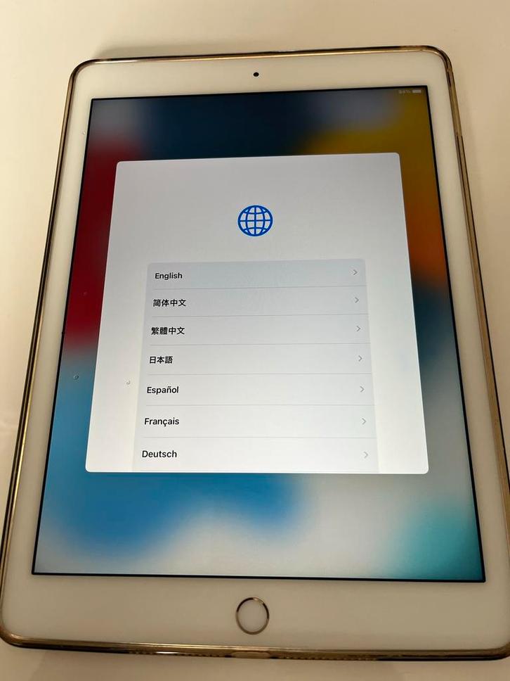 Apple iPad Air 2 (A1566), Computers en Software, Apple iPads, Gebruikt, Apple iPad Air, Wi-Fi, 9 inch, 16 GB, Zilver, Ophalen