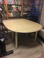 Mooie houten tafel, gratis afhalen!, Huis en Inrichting, Tafels | Statafels, Ophalen, Gebruikt
