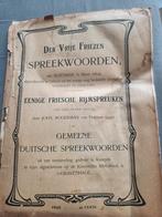 Der Vrije Friezen spreekwoorden, Ophalen of Verzenden