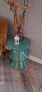 Leuk Kwantum bijzettafeltje - Groen, Ophalen, Minder dan 55 cm, Rond, Zo goed als nieuw