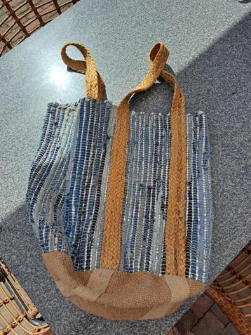Geweldige handmade Griekse strandtas beschikbaar voor biedingen