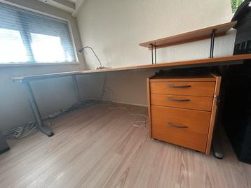 Mooi ikea galant Bureau met ladenblok - afbeelding 2