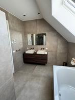 Taupe badkamer tegels 120x120, Ophalen, 60 cm of meer, Nieuw, 10 m² of meer