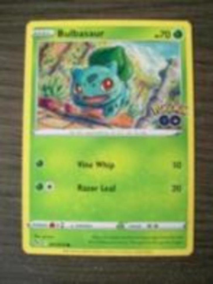 4121. Nieuwe Pokemon GO kaart BULBASAUR HP 70 (001/078), Hobby en Vrije tijd, Verzamelkaartspellen | Pokémon, Nieuw, Losse kaart
