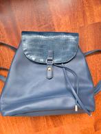 Blauw rugtasje/handtas - Nieuw!, Sieraden, Tassen en Uiterlijk, Tassen | Rugtassen, Overige merken, Minder dan 30 cm, 25 tot 40 cm